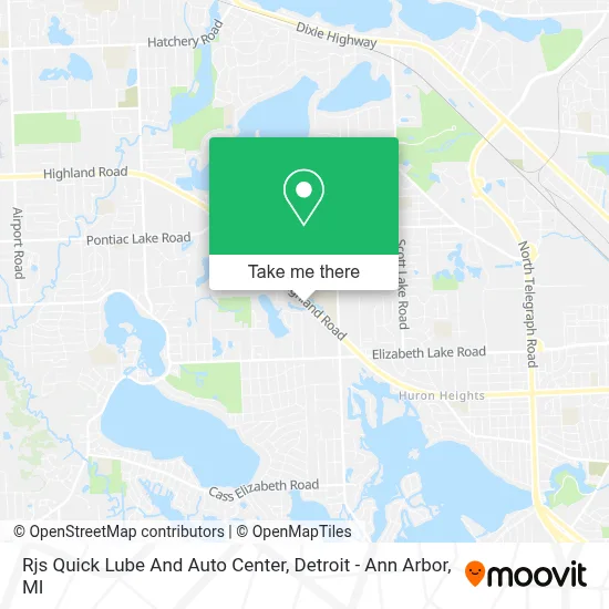 Rjs Quick Lube And Auto Center map