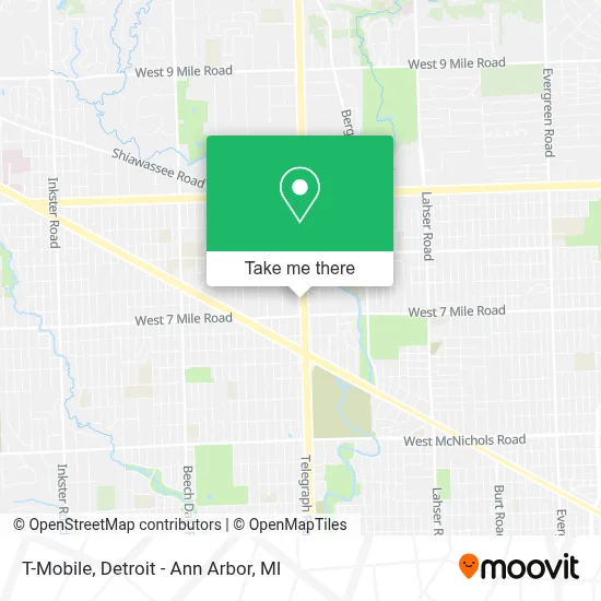 T-Mobile map