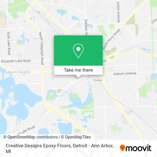 Creative Designs Epoxy Floors map