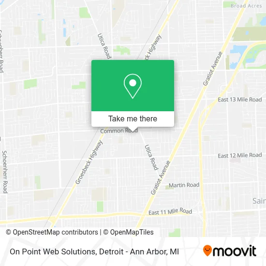 On Point Web Solutions map