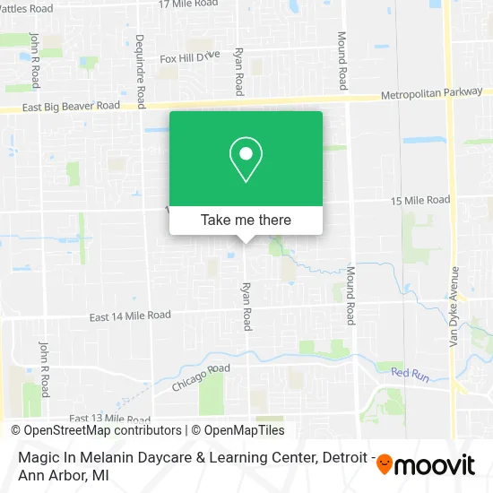 Magic In Melanin Daycare & Learning Center map