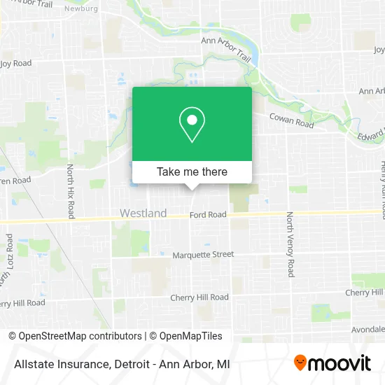 Allstate Insurance map