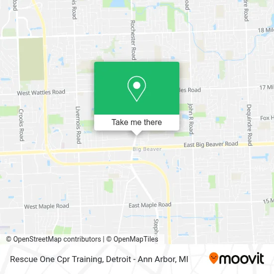 Rescue One Cpr Training map
