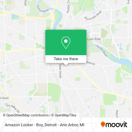Amazon Locker - Boy map
