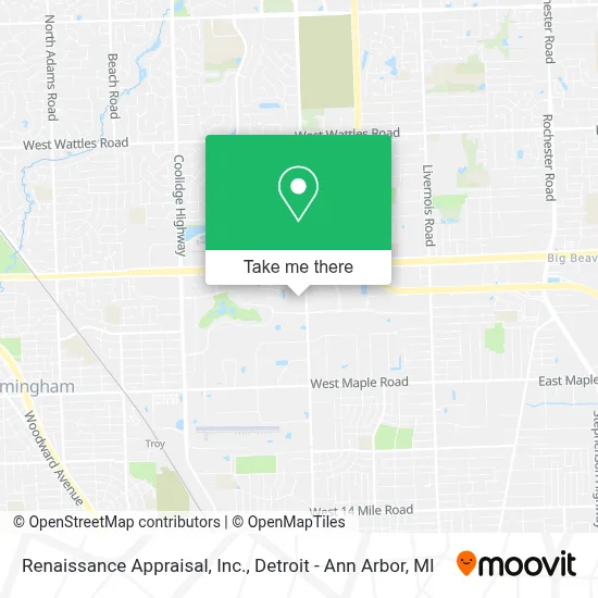 Renaissance Appraisal, Inc. map