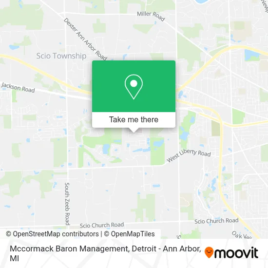 Mccormack Baron Management map