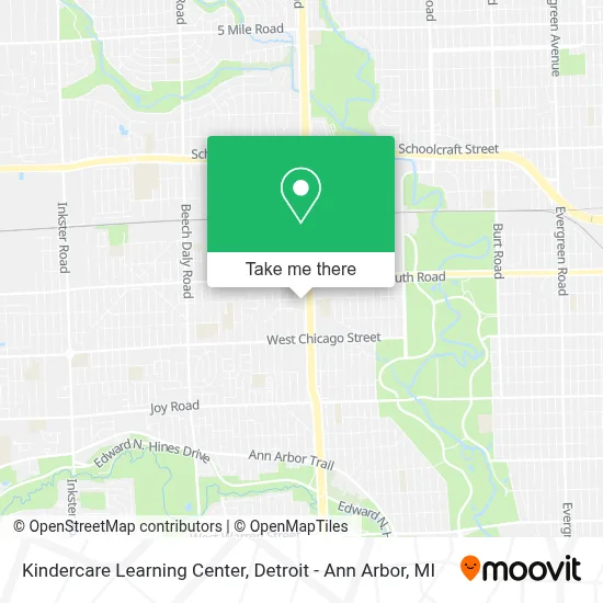 Kindercare Learning Center map