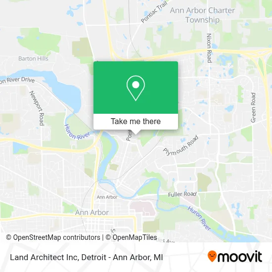 Land Architect Inc map