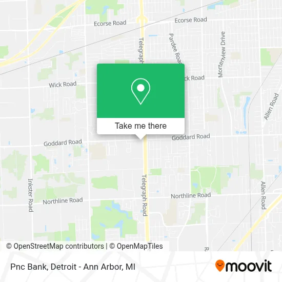 Pnc Bank map