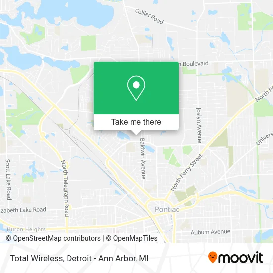 Total Wireless map