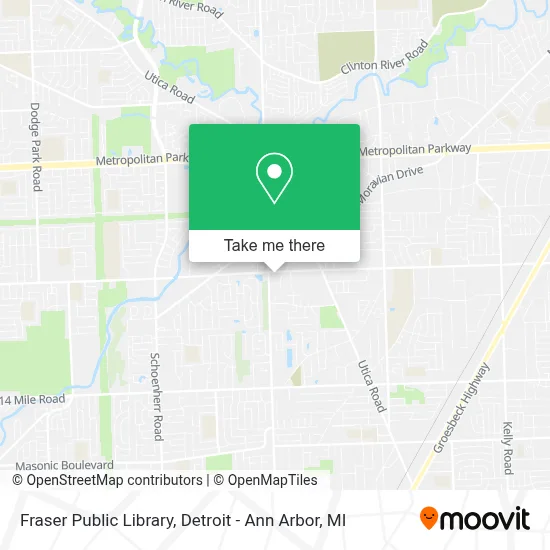 Fraser Public Library map