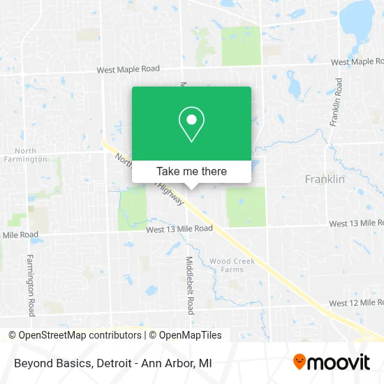 Beyond Basics map
