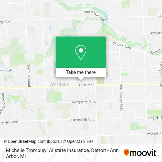 Michelle Trombley: Allstate Insurance map