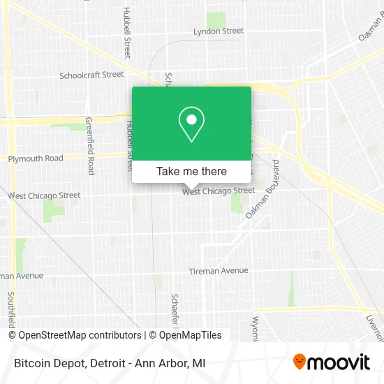 Bitcoin Depot map