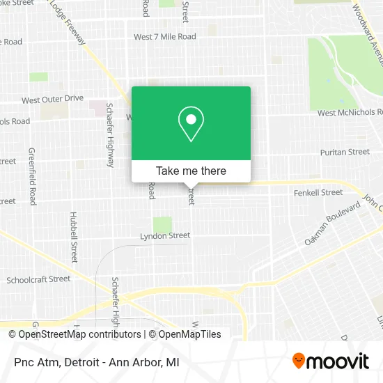 Pnc Atm map