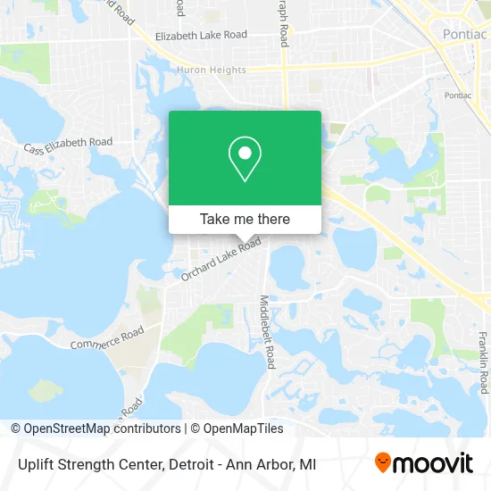 Uplift Strength Center map