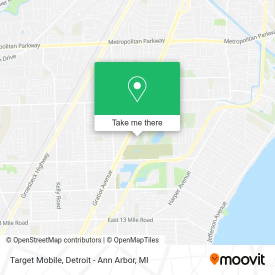 Target Mobile map