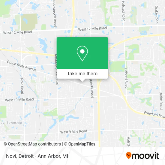 Novi map