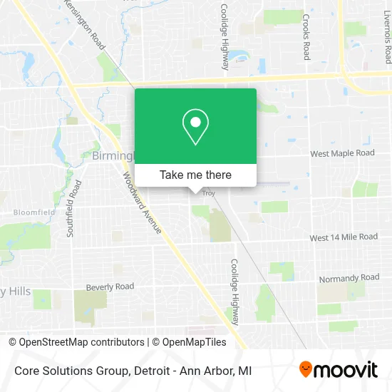 Core Solutions Group map