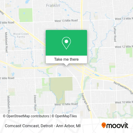 Comcast Comcast map