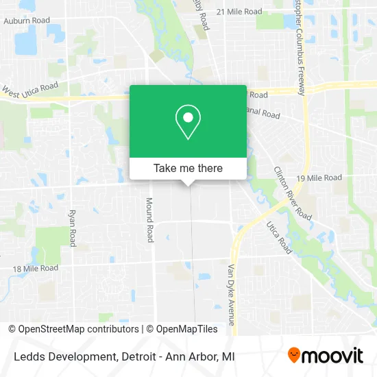 Ledds Development map