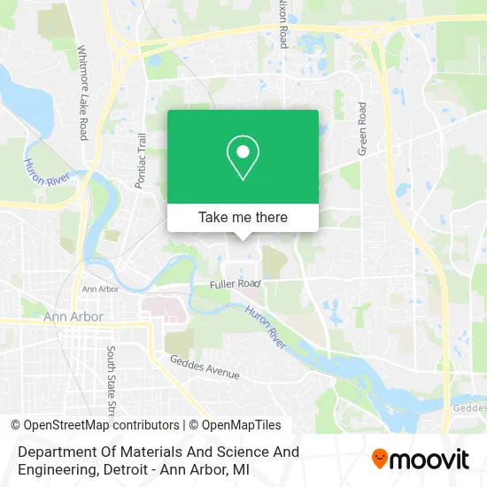 Department Of Materials And Science And Engineering map