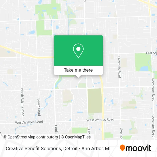 Creative Benefit Solutions map