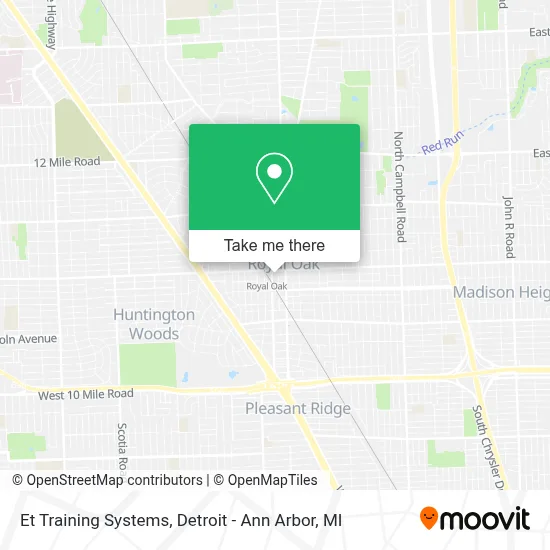 Et Training Systems map