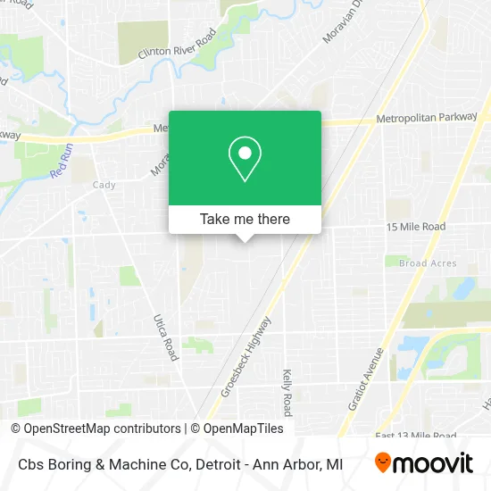 Cbs Boring & Machine Co map