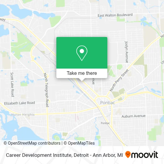 Career Development Institute map