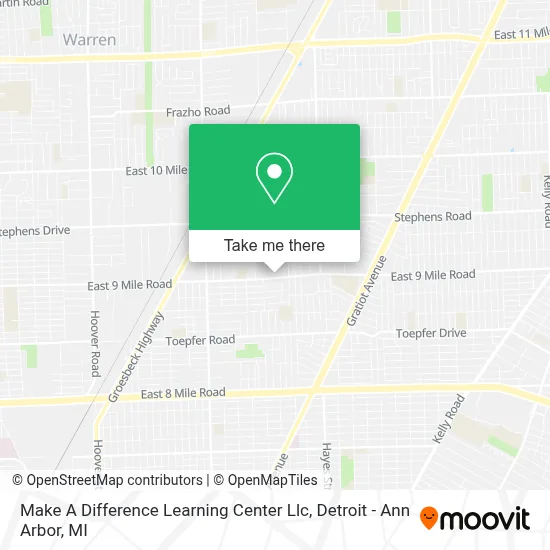 Make A Difference Learning Center Llc map