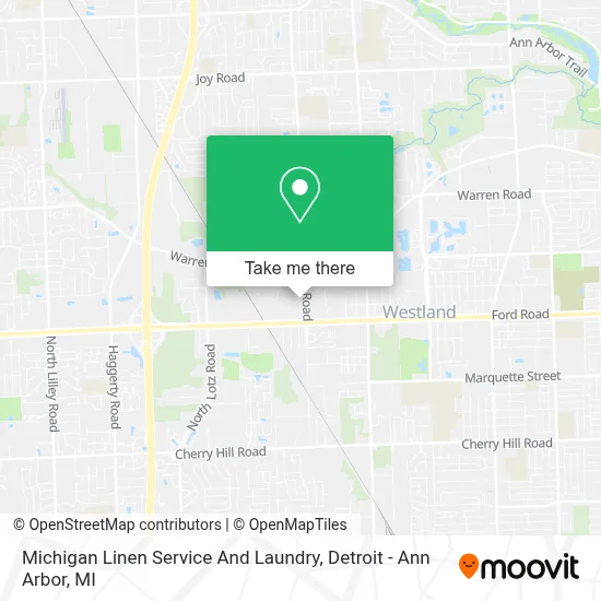 Michigan Linen Service And Laundry map