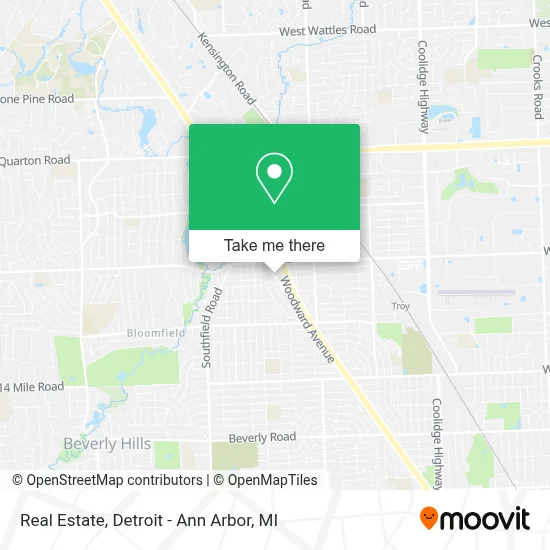Real Estate map