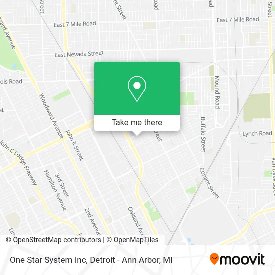 One Star System Inc map