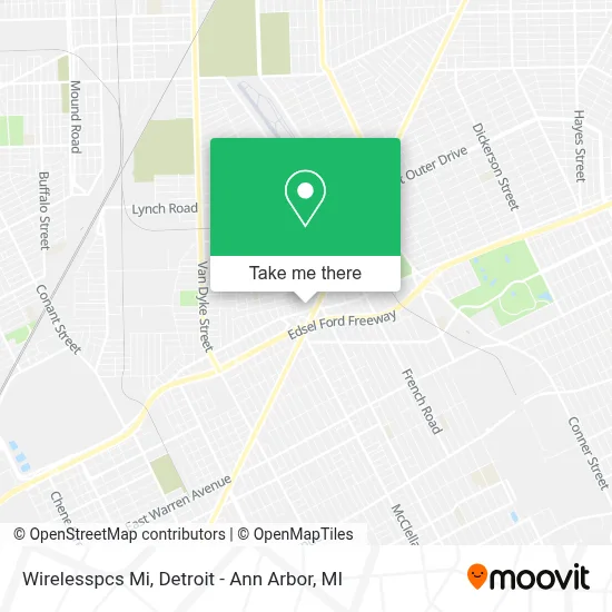 Wirelesspcs Mi map