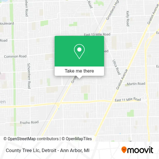 County Tree Llc map