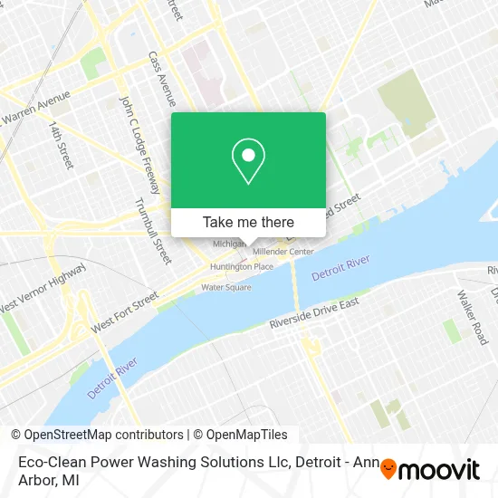 Eco-Clean Power Washing Solutions Llc map