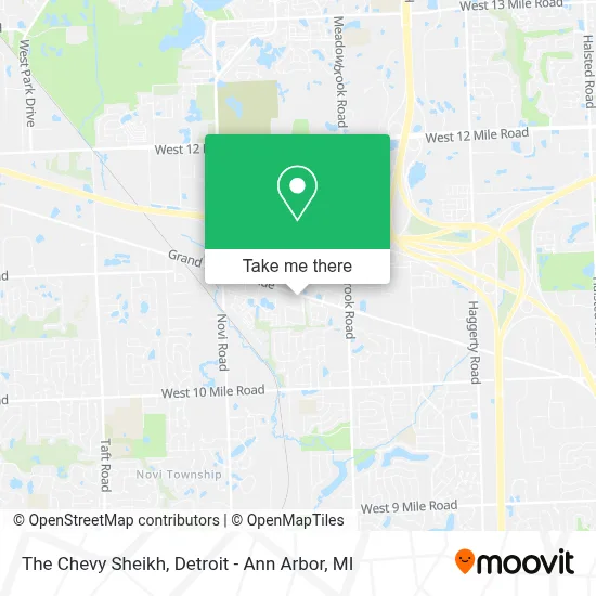 The Chevy Sheikh map