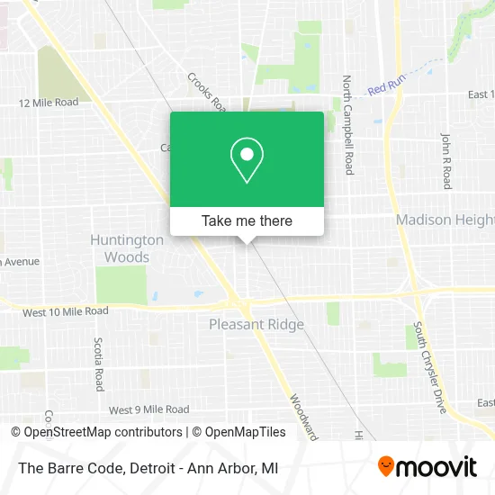 The Barre Code map
