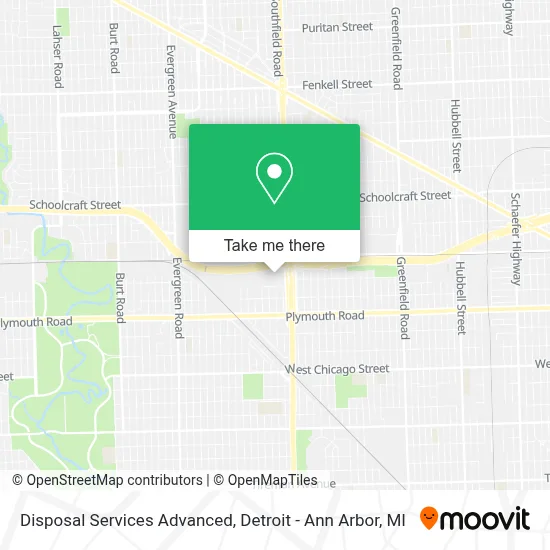 Disposal Services Advanced map