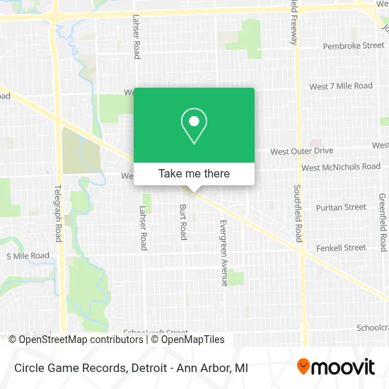 Circle Game Records map
