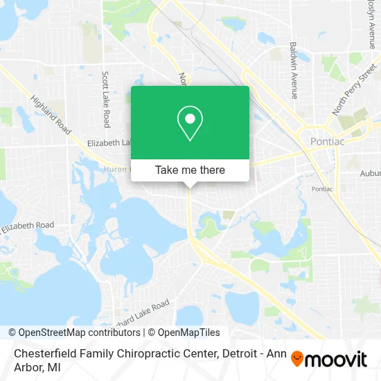 Chesterfield Family Chiropractic Center map