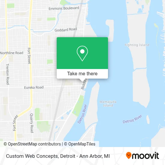 Custom Web Concepts map