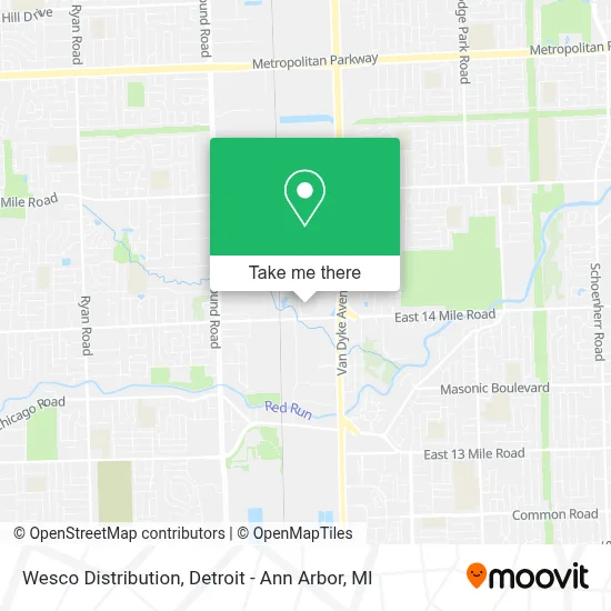 Wesco Distribution map