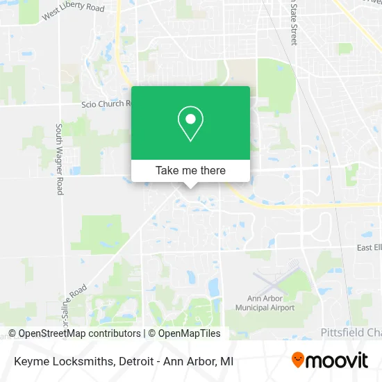 Keyme Locksmiths map