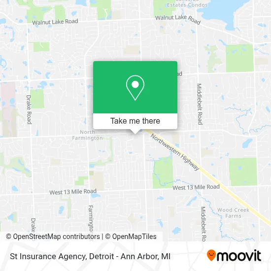 St Insurance Agency map
