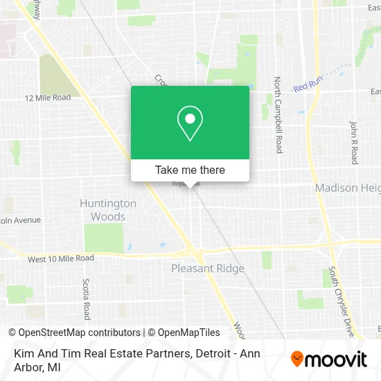 Kim And Tim Real Estate Partners map