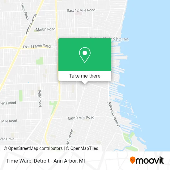 Time Warp map