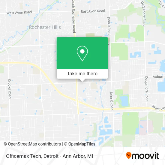 Officemax Tech map
