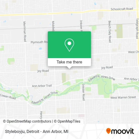 Styleboyju map